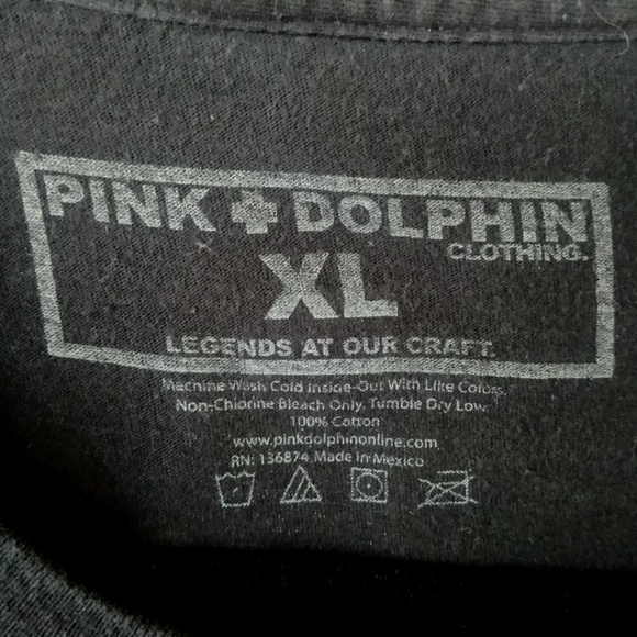 Pink + Dolphin Nu-wave 2017 Tee Shirt - Picture 5 of 5